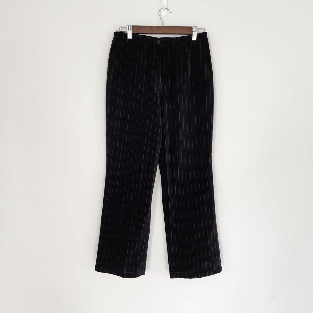 Talbots Stretch Velour Dress Pants Women's Size 8 Petite